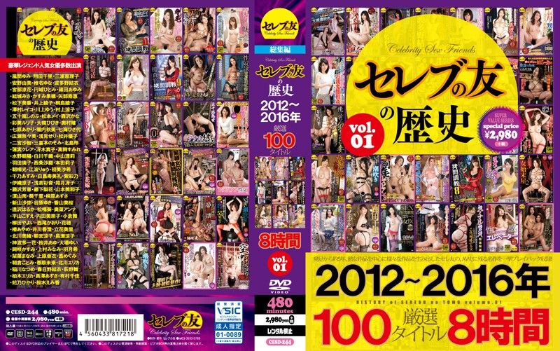 
							名媛朋友 2012～2016年 100作 8小時精選 CESD-244
						